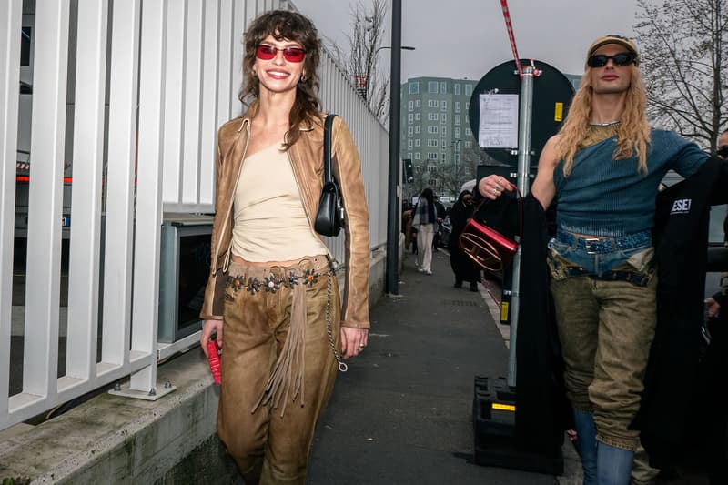 Best Street Style Film & TV FW23 Outfits Images Diesel Prada 