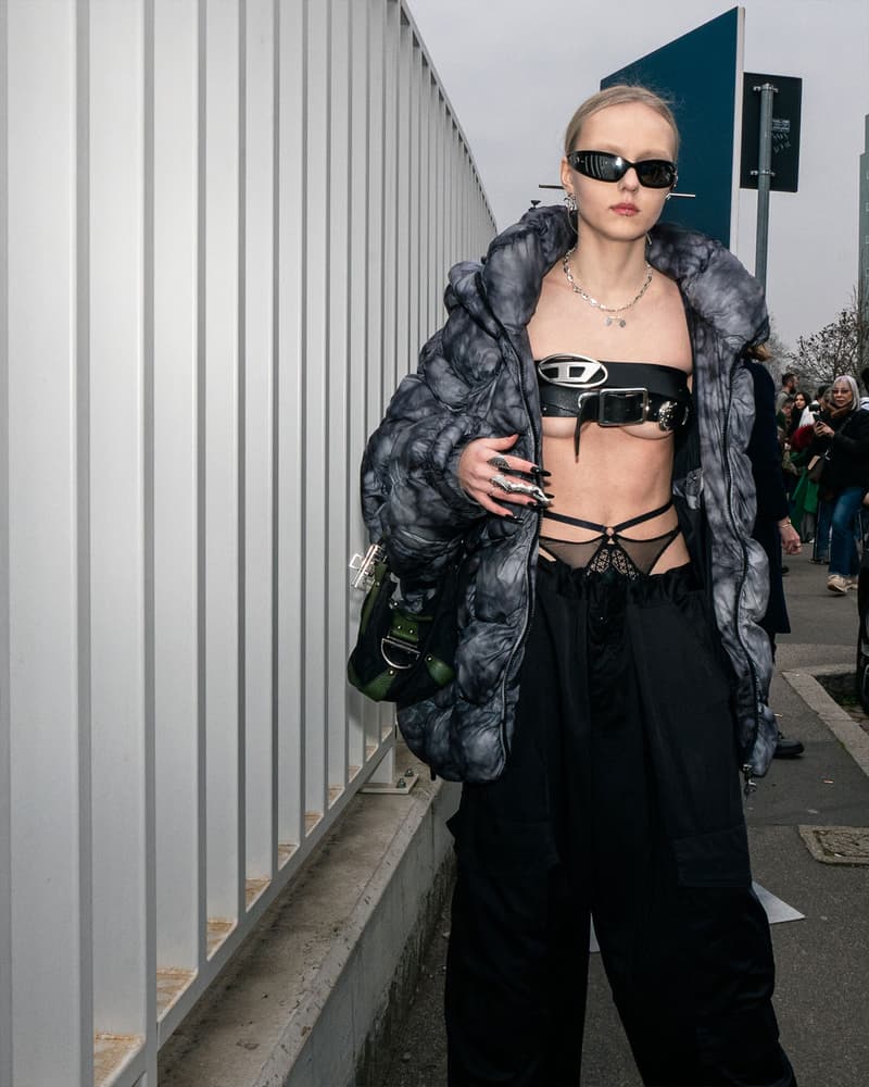 Best Street Style Film & TV FW23 Outfits Images Diesel Prada 