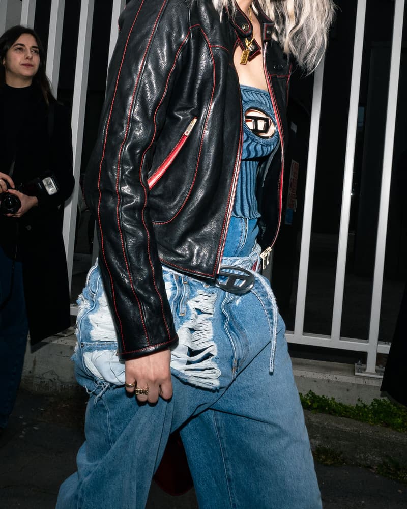 Best Street Style Film & TV FW23 Outfits Images Diesel Prada 