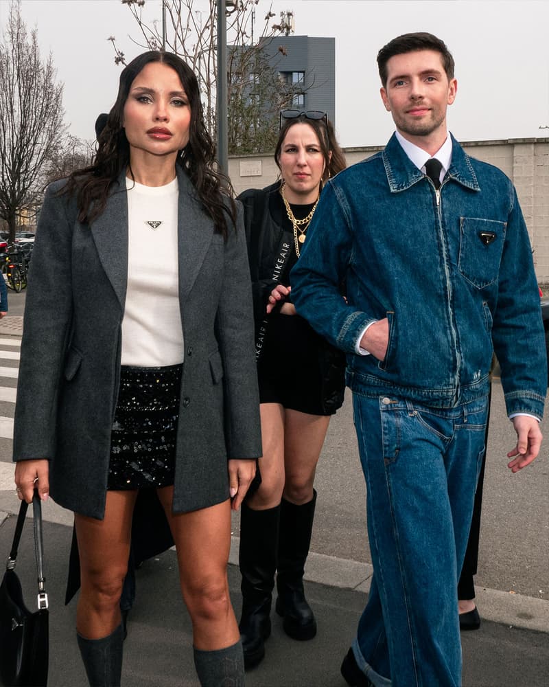 Best Street Style Film & TV FW23 Outfits Images Diesel Prada 