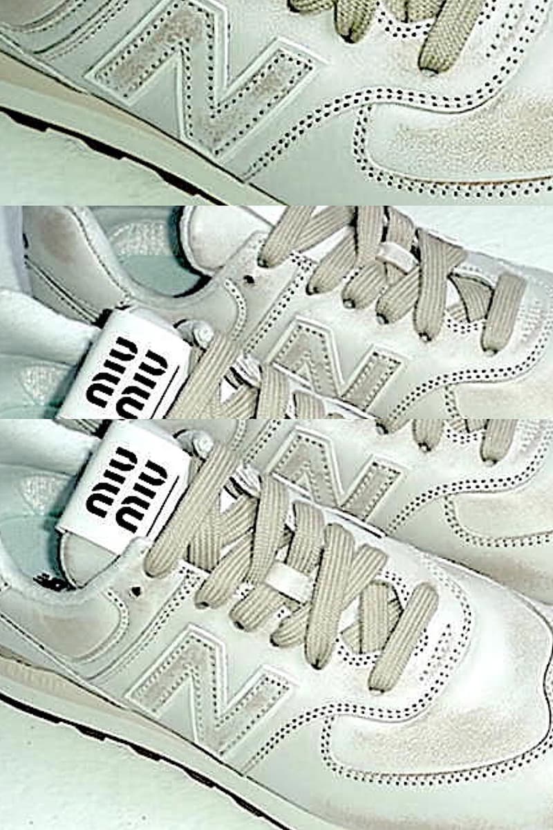 new balance miu miu sneakers collaboration trainers