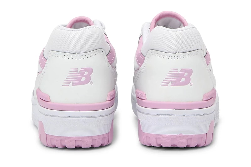 new balance 550 sneaker bubblegum white trainer pink