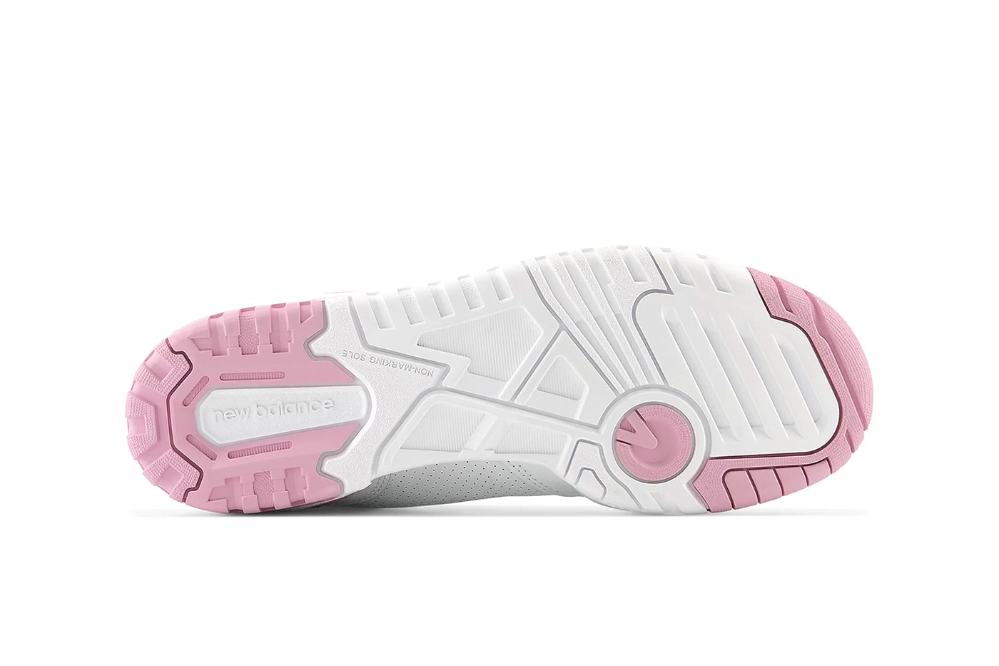 new balance 550 sneaker bubblegum white trainer pink