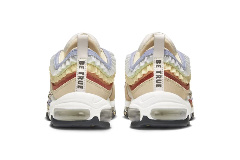 Nike Air Max 97 Be True Removable Charm Bracelet Pink Oxford Anthracite-Adobe Release Images