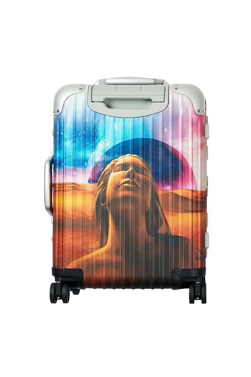 palace skateboard deck rimowa suitcase stickers