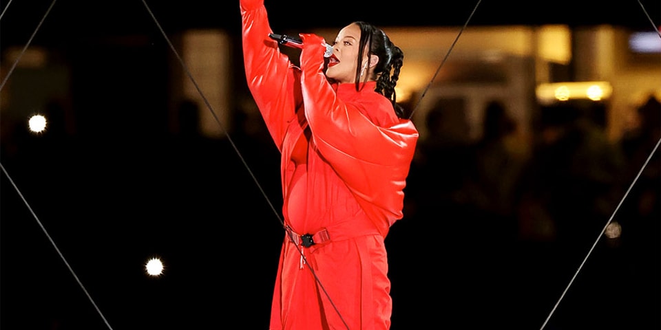 Pregnant Rihanna rocks red-hot outfit for Super Bowl 2023 halftime show