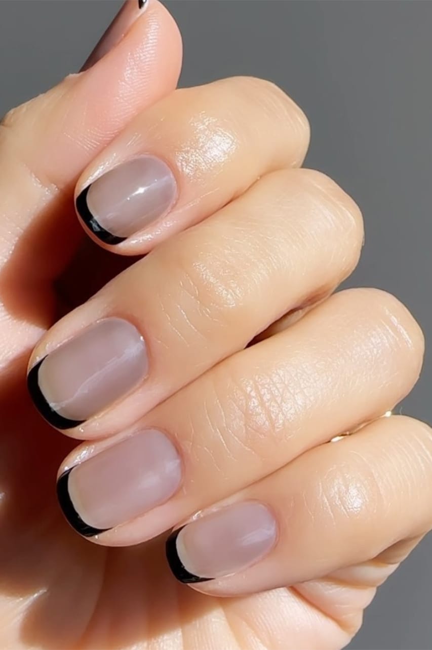 Grey Nails: The Latest Trend You Do Not Want To Miss | Gray nails, Grey  nail designs, Black ombre nails