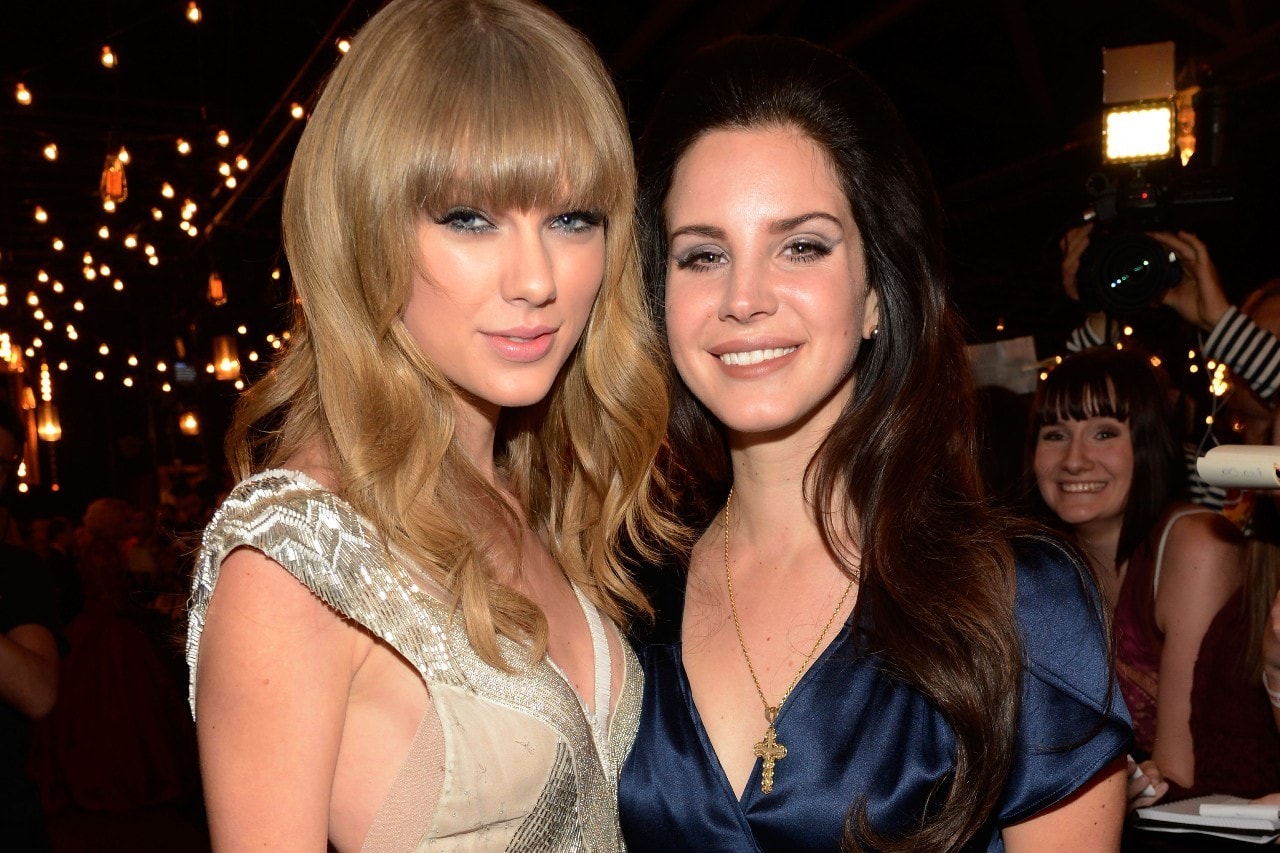 lana del rey taylor swift collab feature music snow on the beach verse 