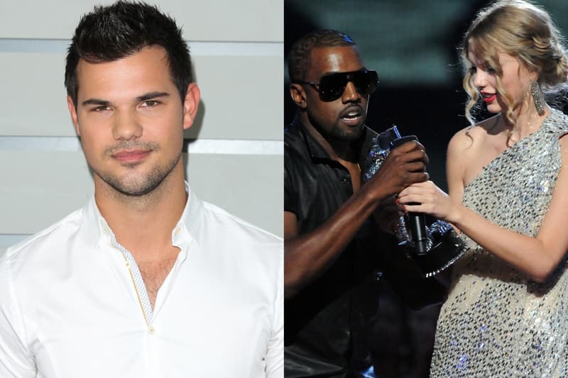 taylor lautner kanye west taylor swift mtv vmas moment ex 