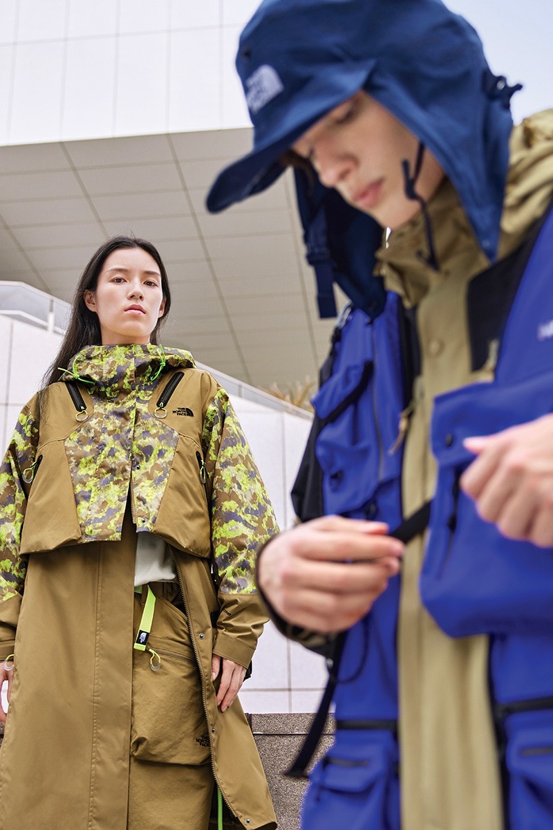 the north face spring summer 2023 reawaken collection lookbook outerwear sneakers footwear