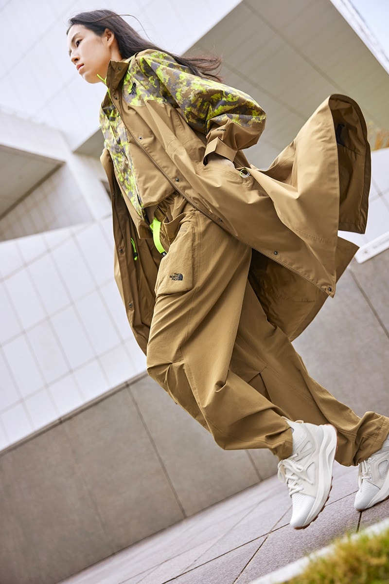 the north face spring summer 2023 reawaken collection lookbook outerwear sneakers footwear