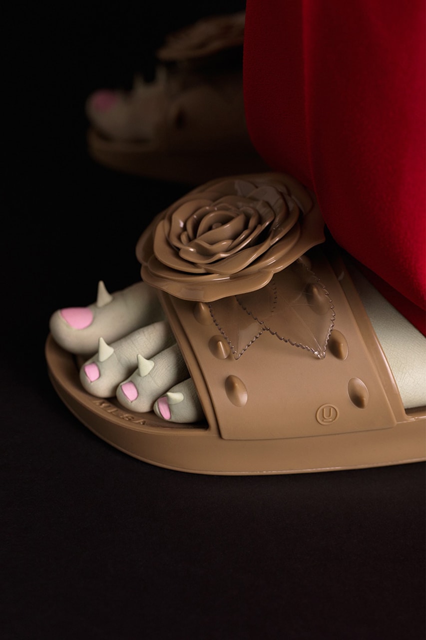 undercover melissa collaboration footwear sandals boots accessories slides