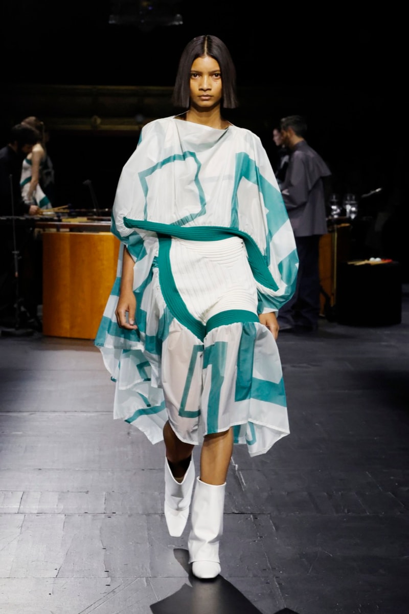 Issey Miyake displays a canvas of colors at Paris Fashion Week