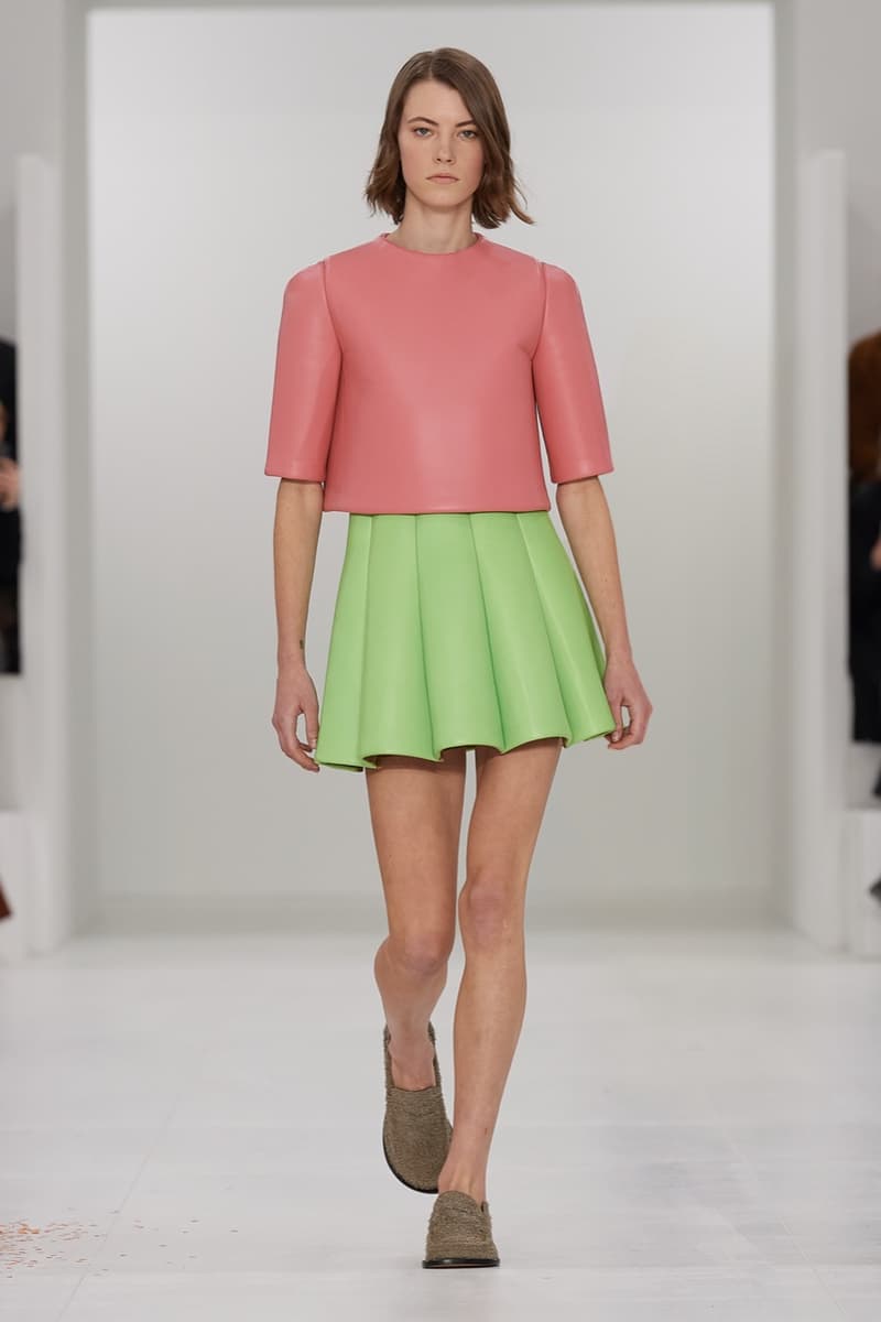 loewe fall winter runway show paris fashion week shoes 