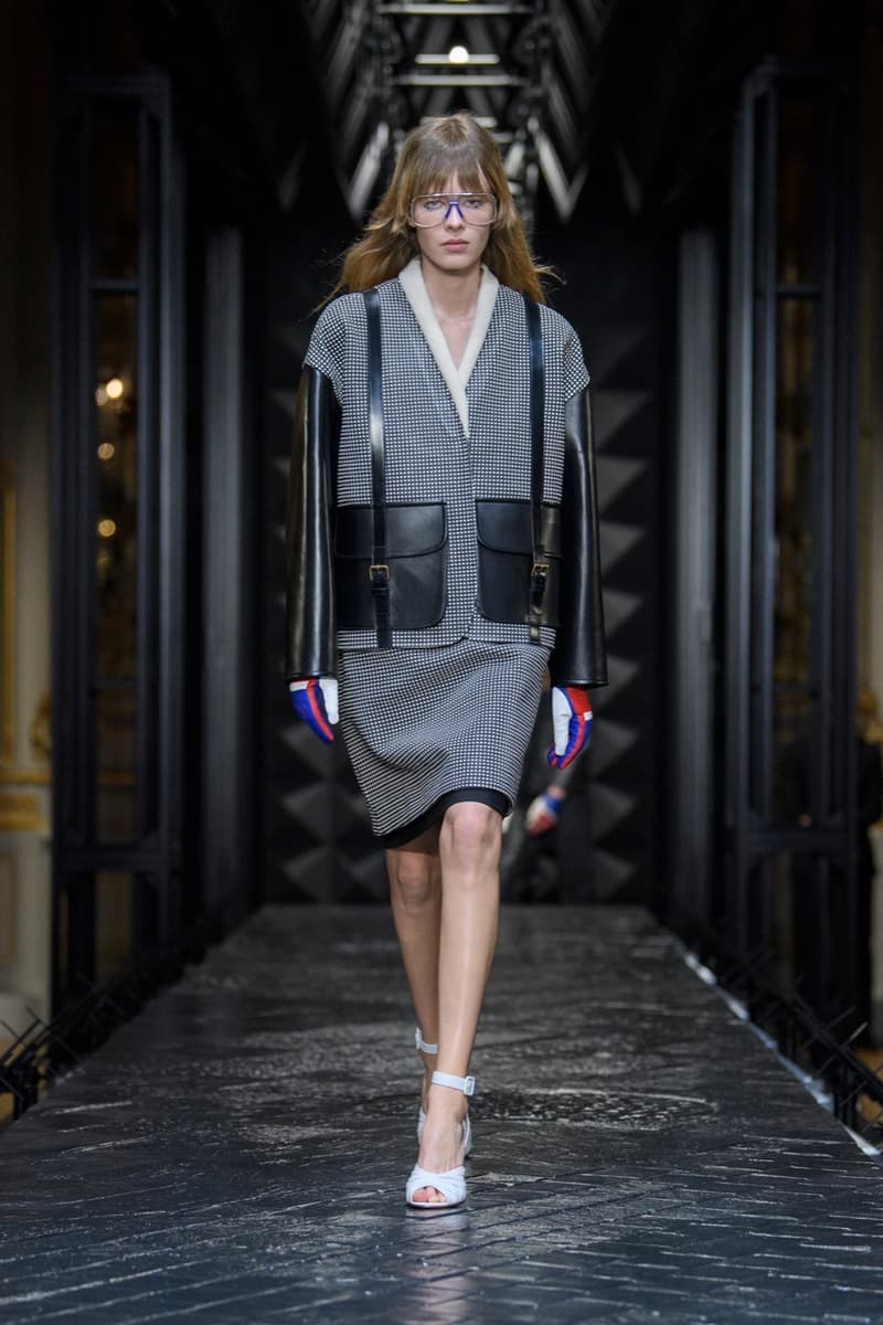 louis vuitton fw23 show runway paris clothes glasses