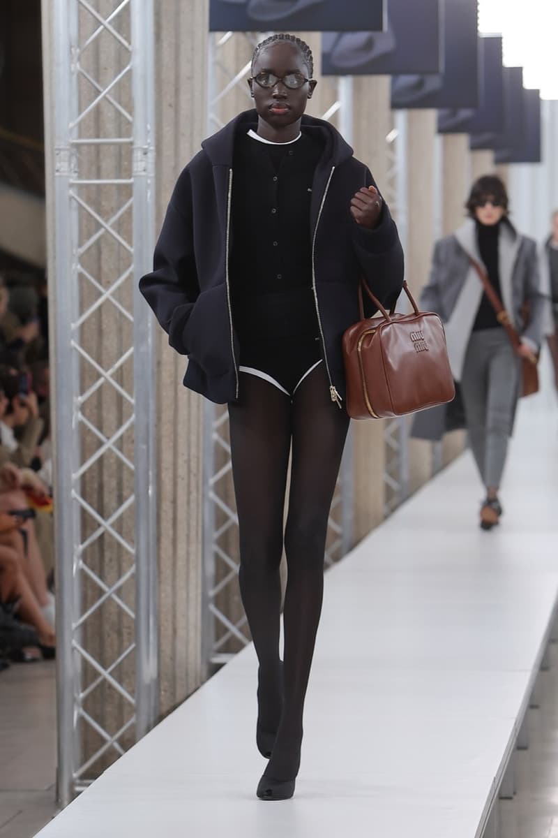 miu miu fall winter emma corrin zaya wade paris runway show