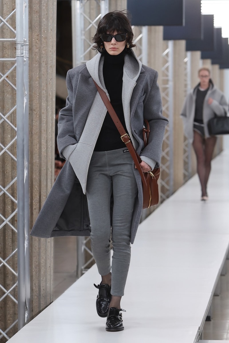 Emma Corrin In Miu Miu's Paris Fashion Week Show