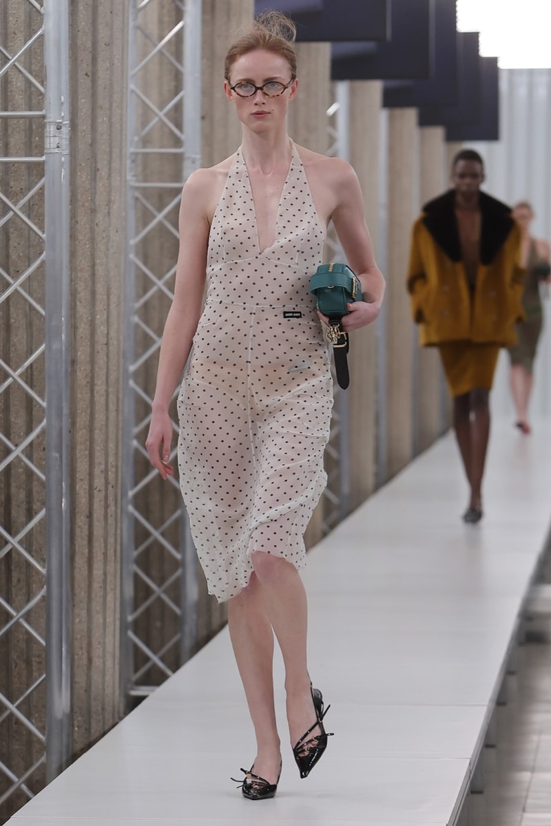 miu miu fall winter emma corrin zaya wade paris runway show