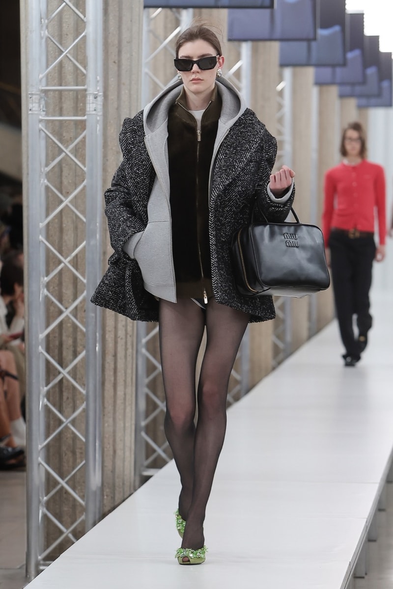 miu miu fall winter emma corrin zaya wade paris runway show