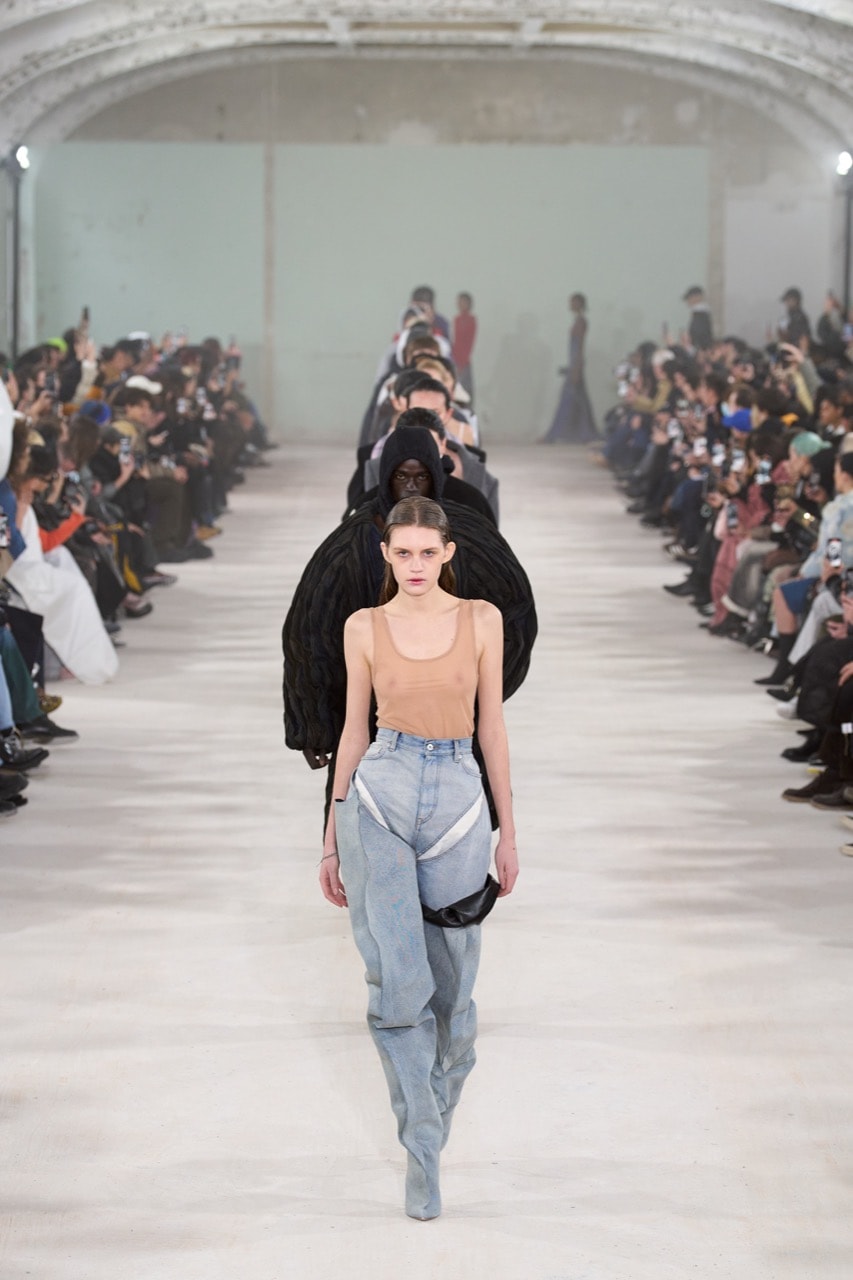 y project glenn martens fashion week runway show paris