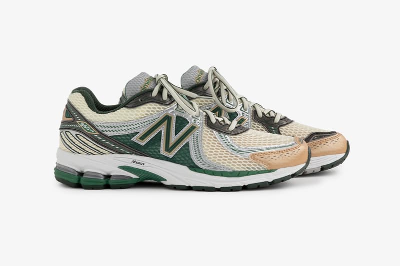 aime leon dore new balance 1906 sneaker green