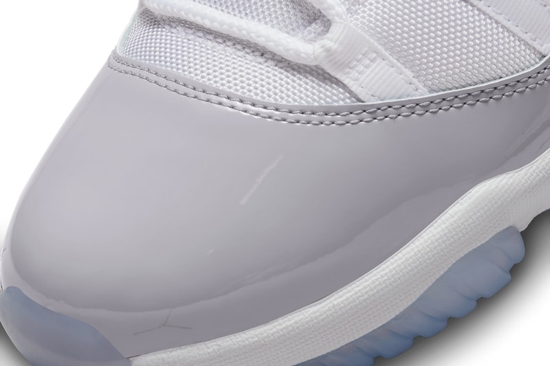 air jordan 11 low "cement grey" nike tinker hatfield footwear sneakers 