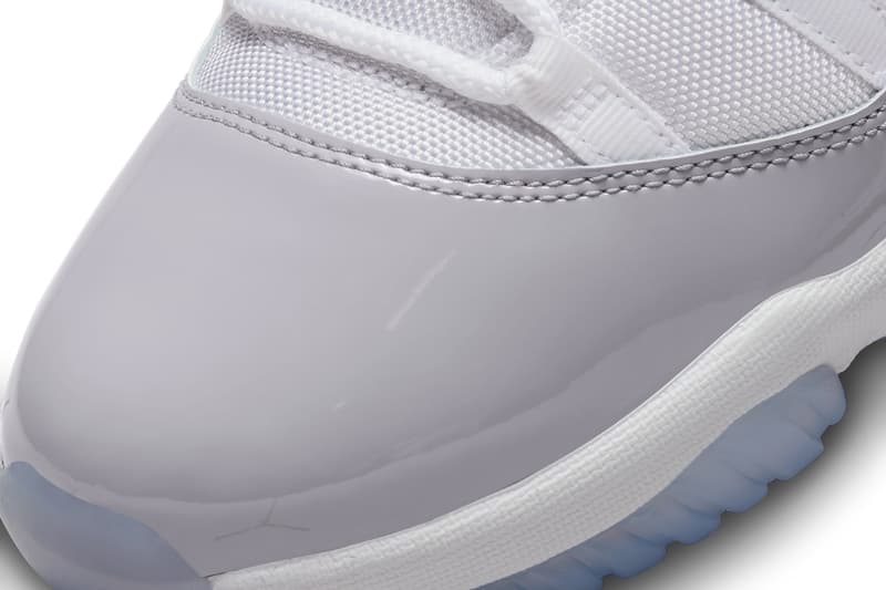air jordan 11 low "cement grey" nike tinker hatfield footwear sneakers
