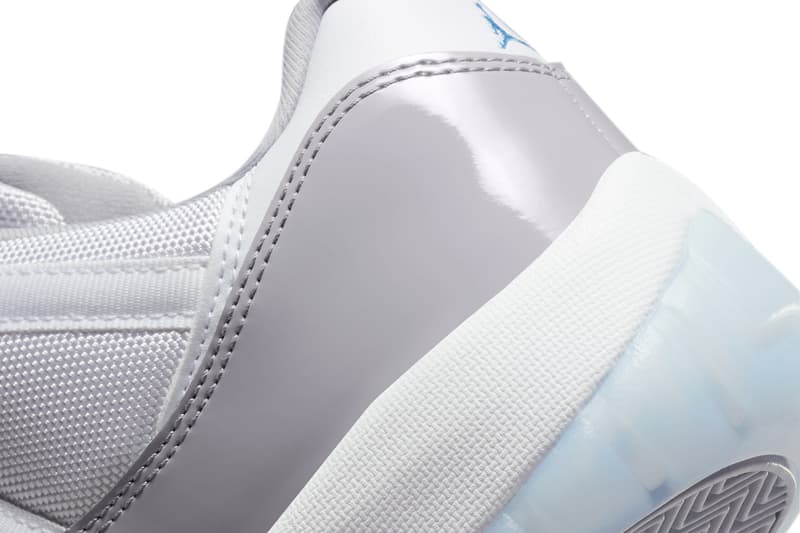 air jordan 11 low "cement grey" nike tinker hatfield footwear sneakers