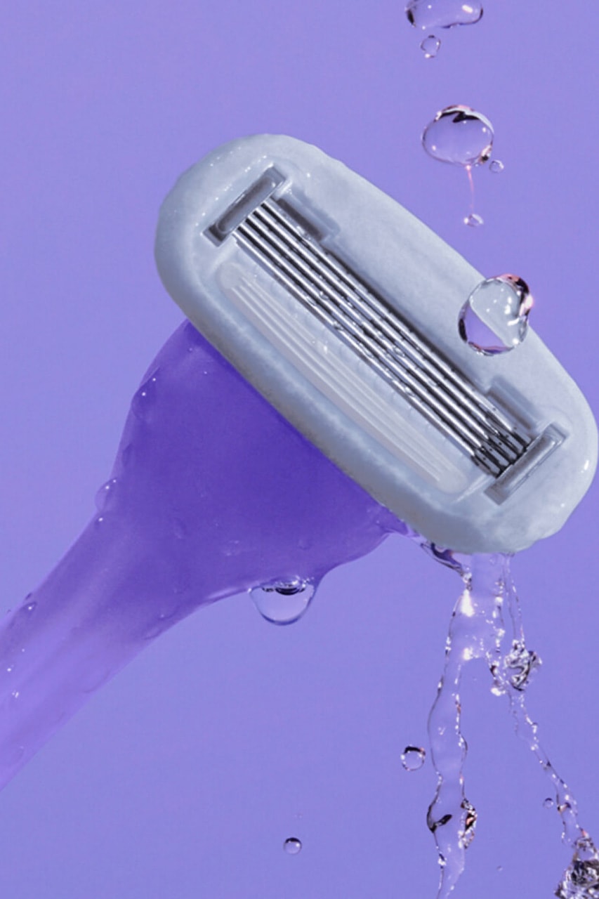 billie glow-in-the-dark razor handle moonbeam shaving shower skincare selfcare