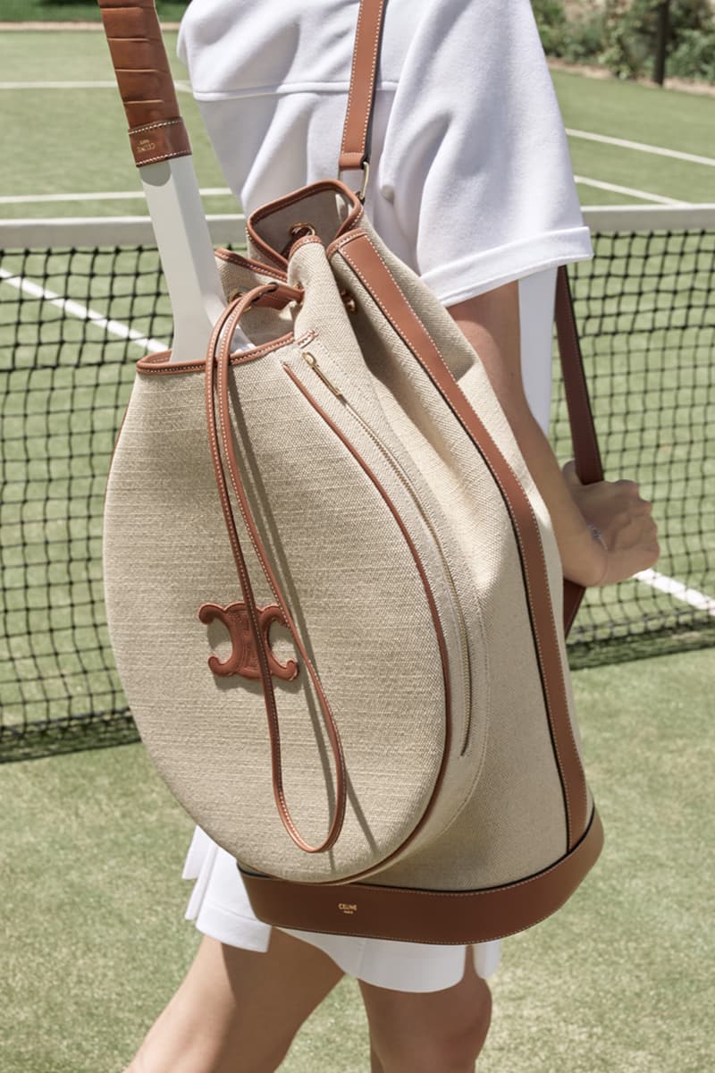 celine tennis spring 2023 collection dresses skirts rackets