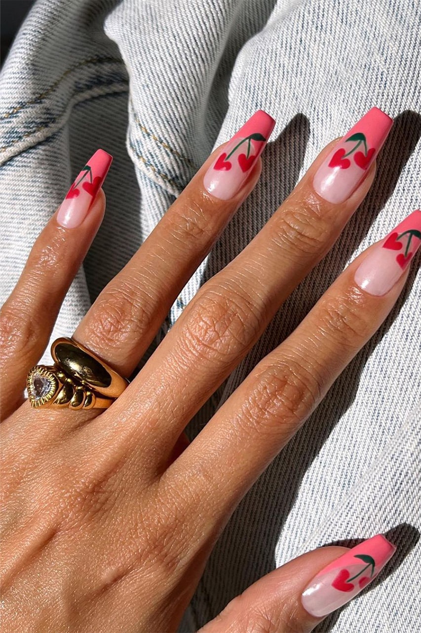 Cherry Nails Manicure Trend To Try Instagram
