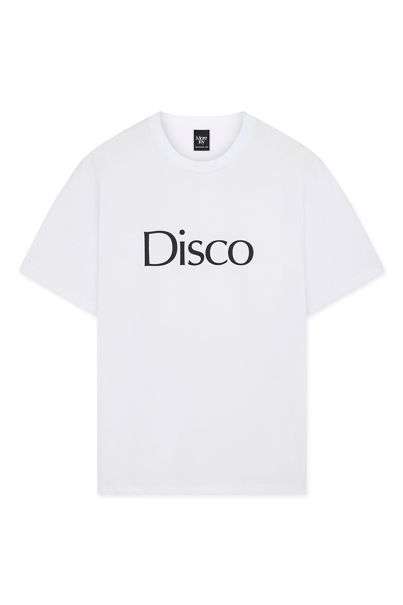 christopher kane more joy disco collection dresses bodysuits long sleeve top tote bags t-shirts