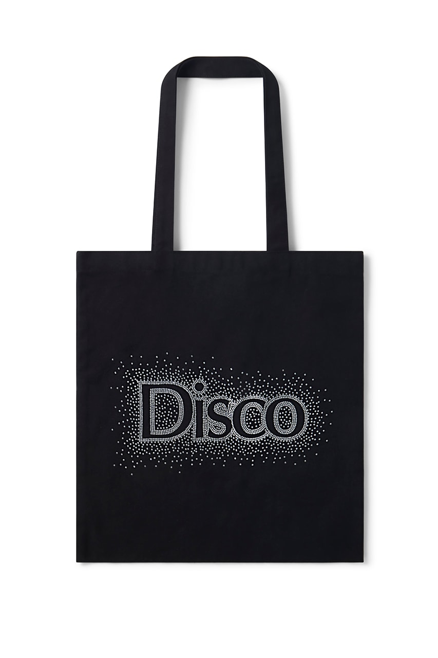 christopher kane more joy disco collection dresses bodysuits long sleeve top tote bags t-shirts