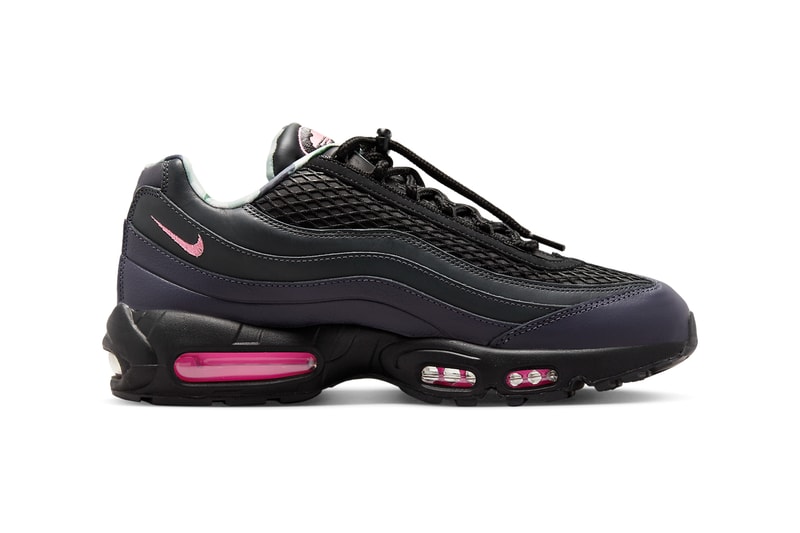 corteiz nike air max 95 pink beam sneaker new york pop up