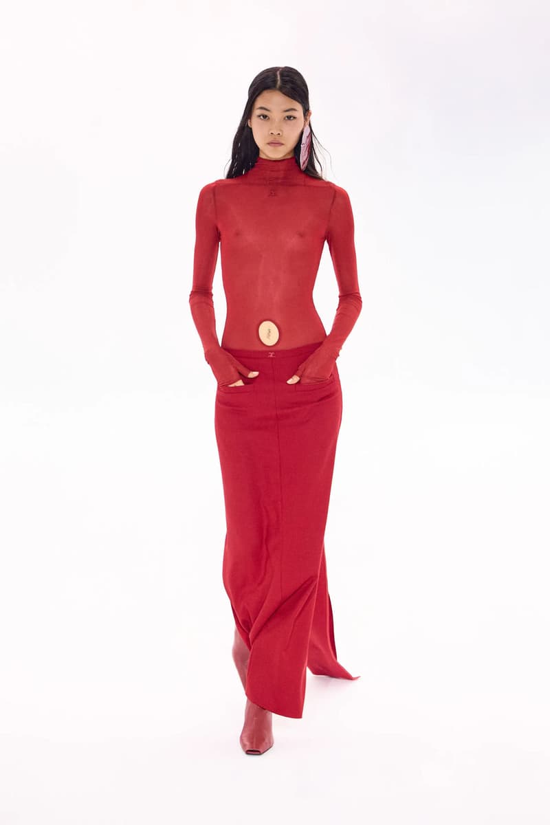 Courrèges Fall Winter Collection Runway Nicolas di Felice Paris Fashion Week Images