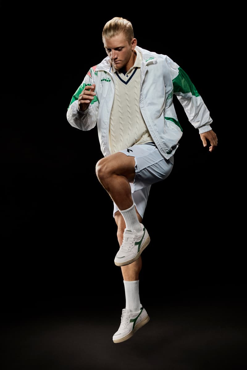 diadora tennis alejandro fokina martina trevisan archive b.560 sneaker campaign editorial feature lifestyle heritage