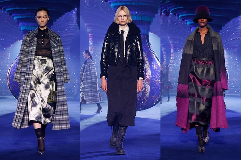 Dior Delivers a Masterclass in Schoolgirl Grunge for FW23