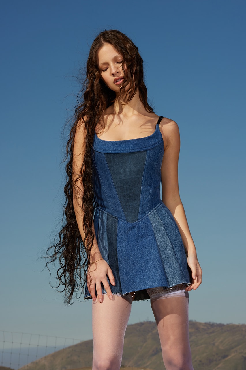 eb denim milltown spring summer 2023 collection elena bonvicini jeans dresses jackets upcycling sustainability