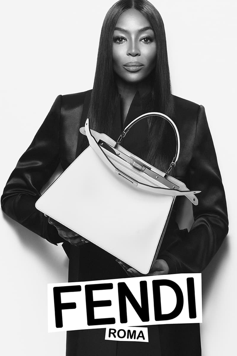 naomi campbell peekaboo bag campaign fendi