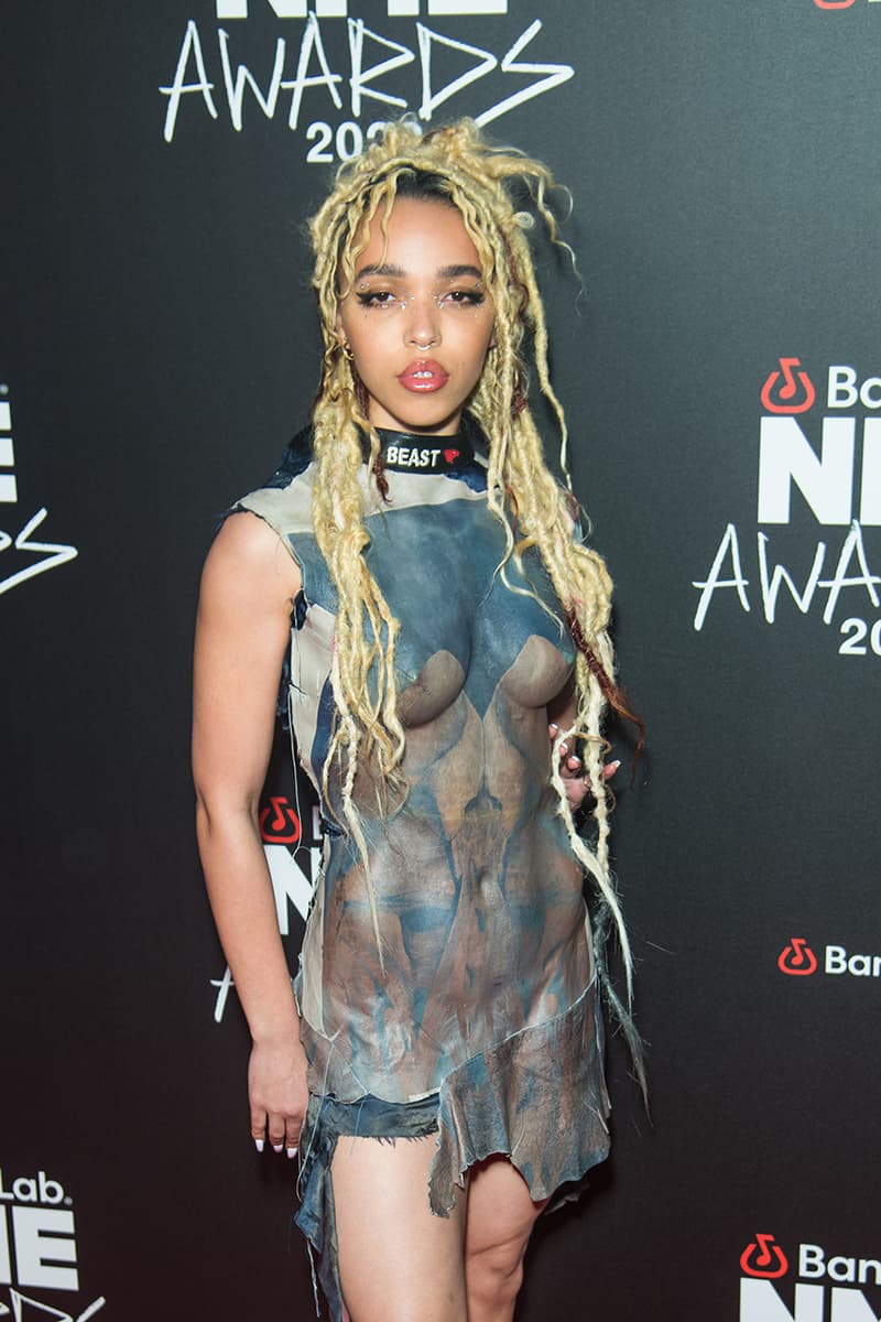 fka twigs new boyfriend jordan Gold hemingway instagram news celebrity couples 