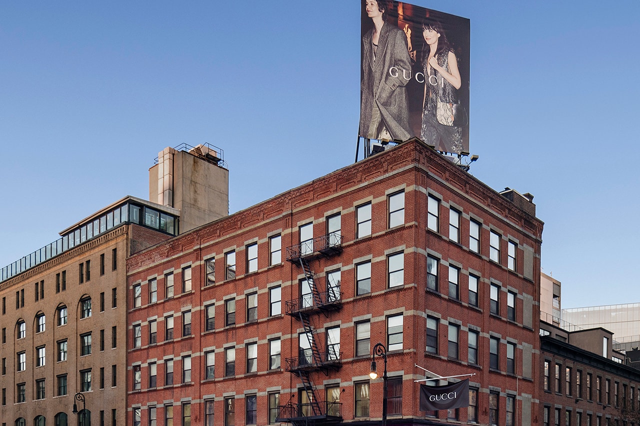 gucci meatpacking district new store green energy sustainability