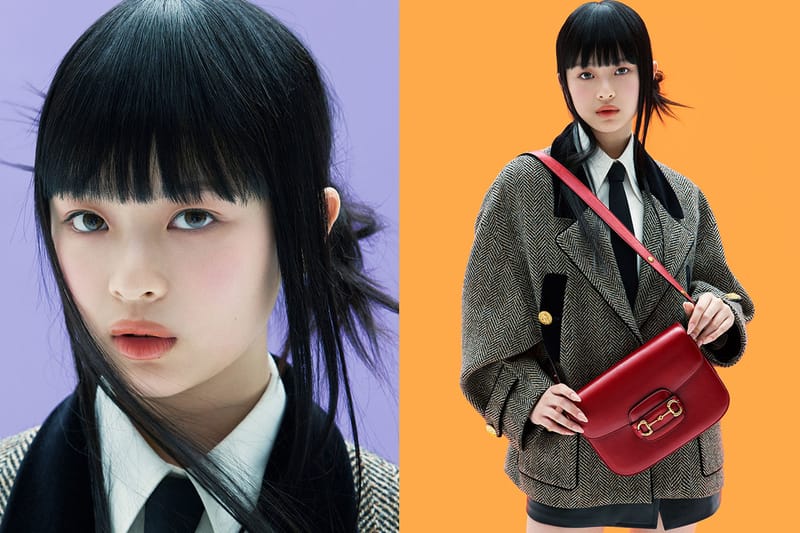 NewJeans' Hanni Stars in Gucci's Horsebit 1955 Campaign