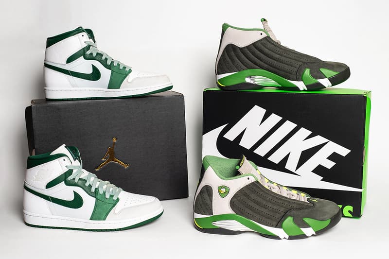 nike air jordans harrington family foundation charity raffle tinker hatfield
