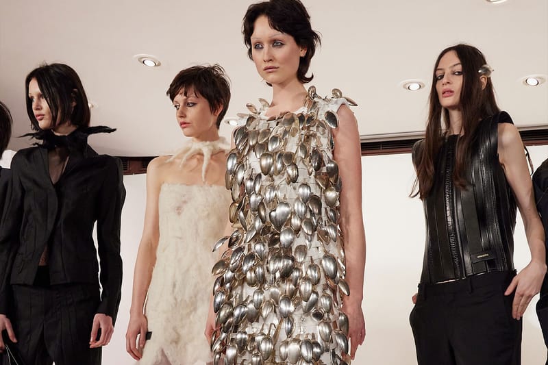 HODAKOVA Makes Dresses Out of Silver Spoons for FW23