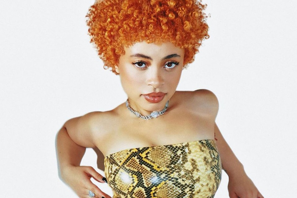 Ice Spice Is In A Orange Hair And Eyeshadow Mood | Hypebae