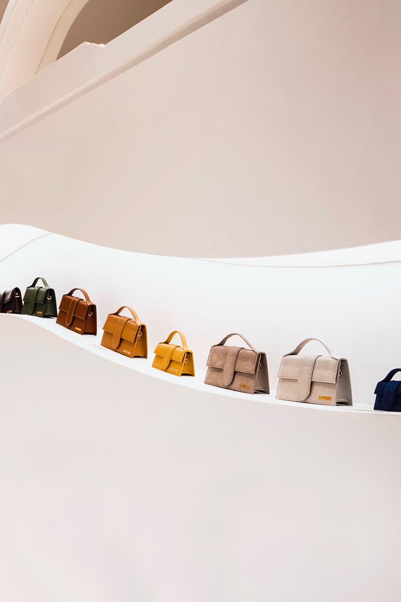 jacquemus paris pop up galeries lafayette coffee flowers