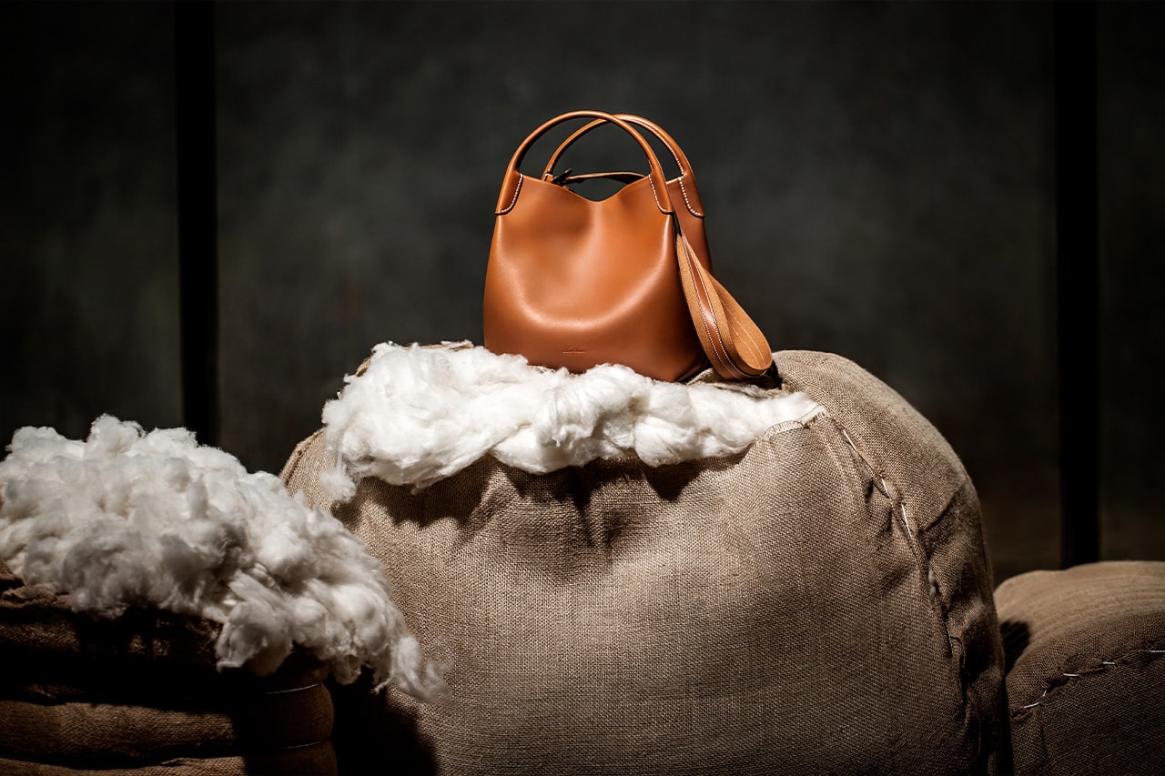Loro Piana presents its new bag Bale - inspired by the finest cashmere  found in the highlands of Mongolia