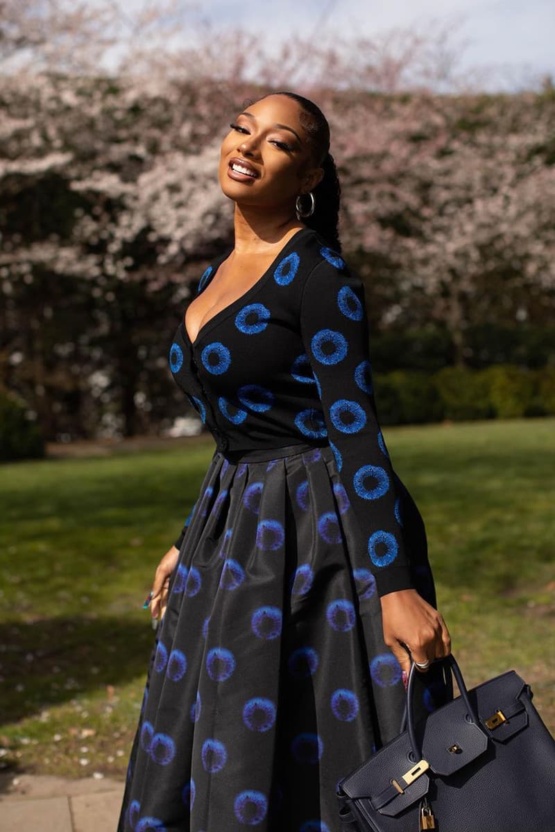 megan thee stallion the white house vice president kamala harris birkin bag