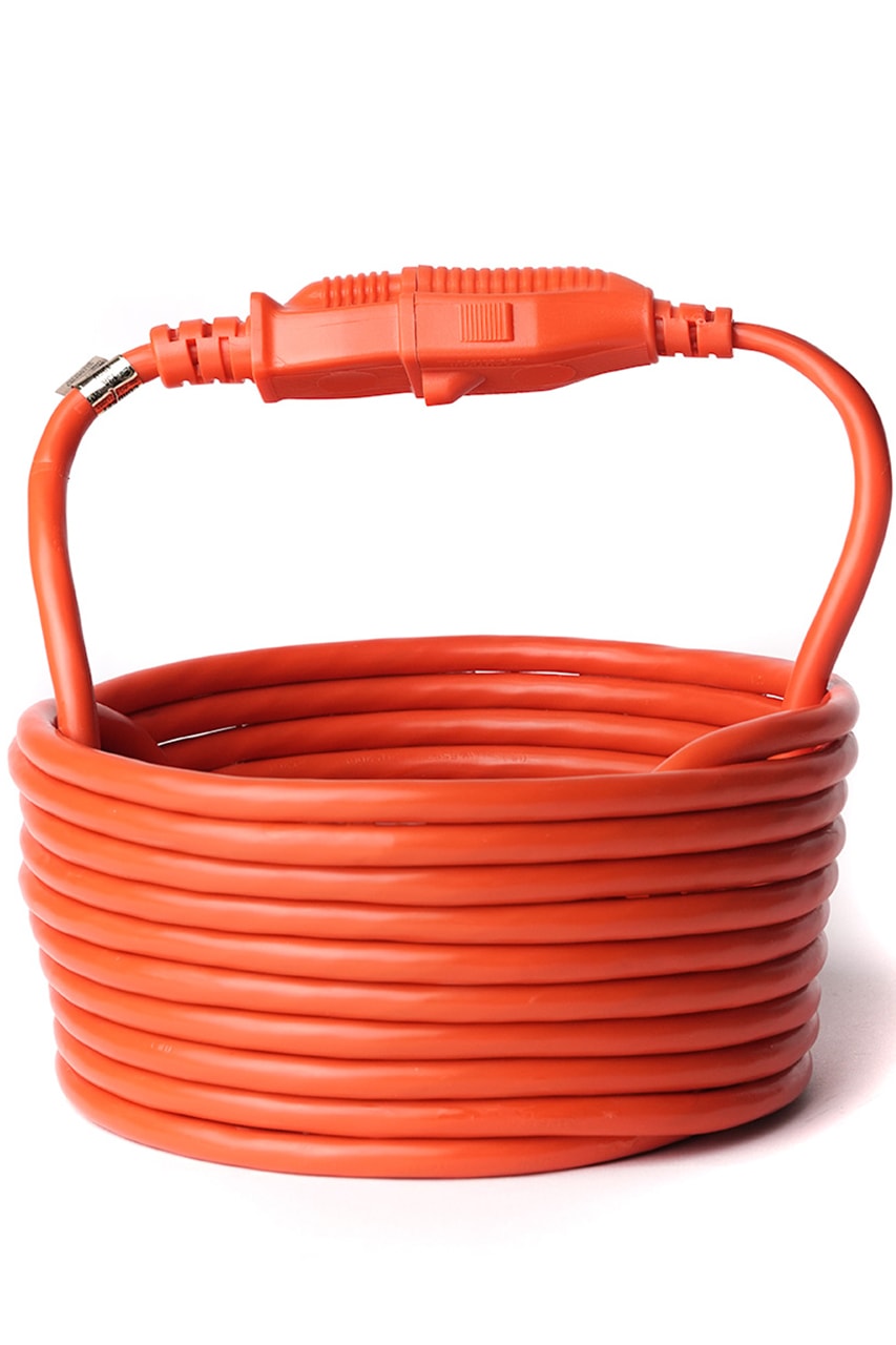 nik bentel electric cord bag cables orange art design