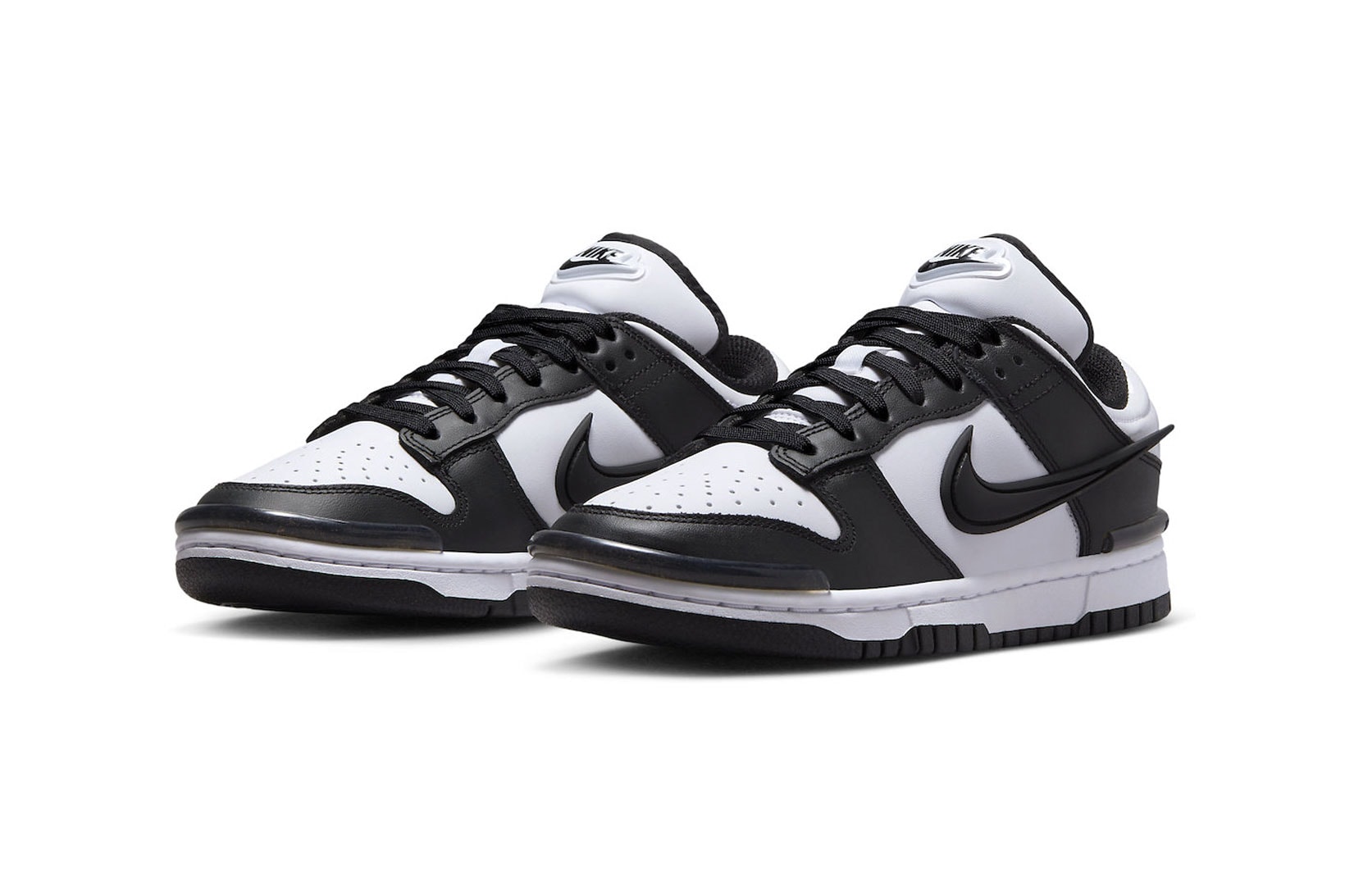 Nike Dunk Low Twist Panda Womens Exclusive White Black Release Images Info